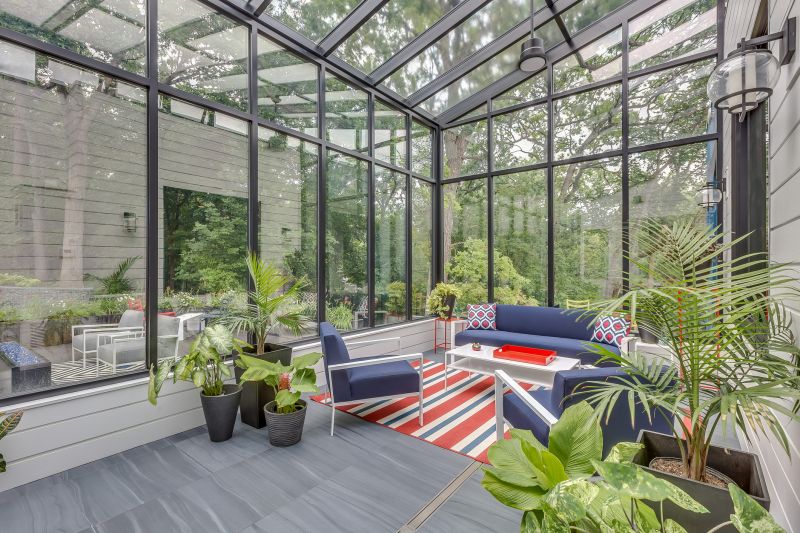 Contemporary Muskegon Sunroom